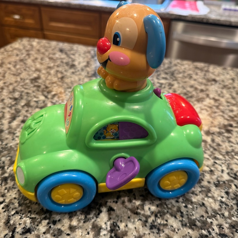 Fisher price Colorful Puppy Car Toy